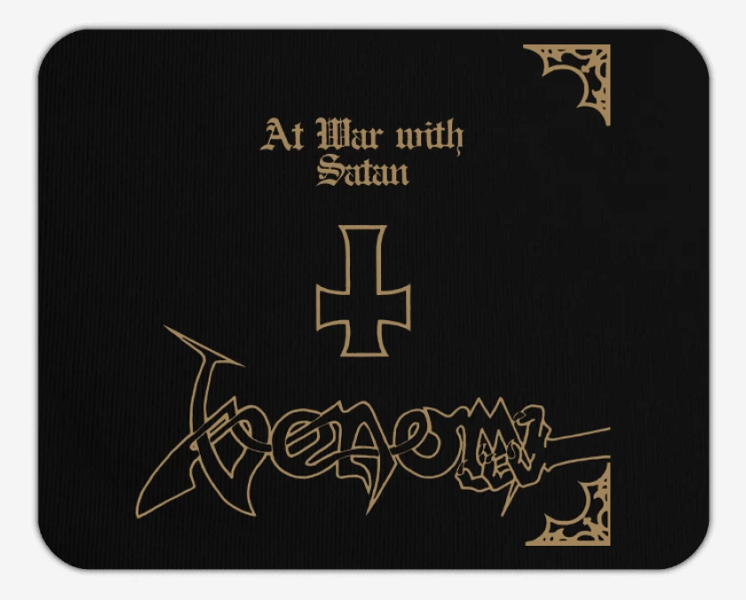 Mousepad Venom At War with Satan 