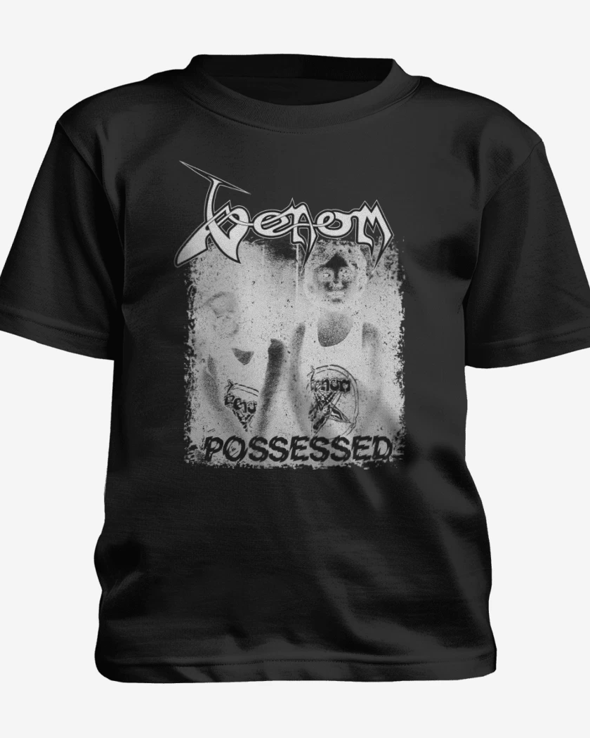 Polera de niño Negro de Venom Possessed 