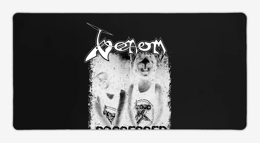Mouse pad Gamer Negro de Venom Possessed 