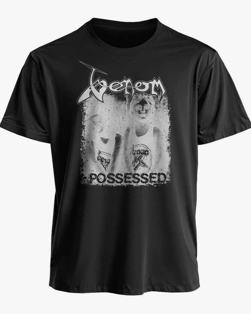 Polera premium Negro de Venom Possessed 