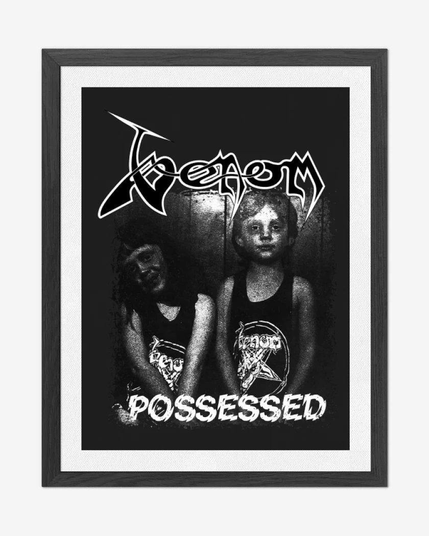Cuadro decorativo Negro de Venom Possessed BN