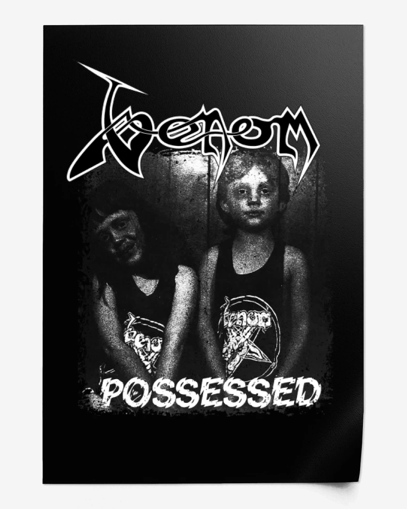 Print Negro de Venom Possessed BN