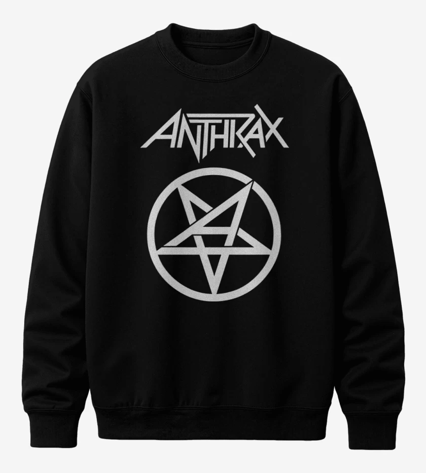 Poleron polo Anthrax Logo