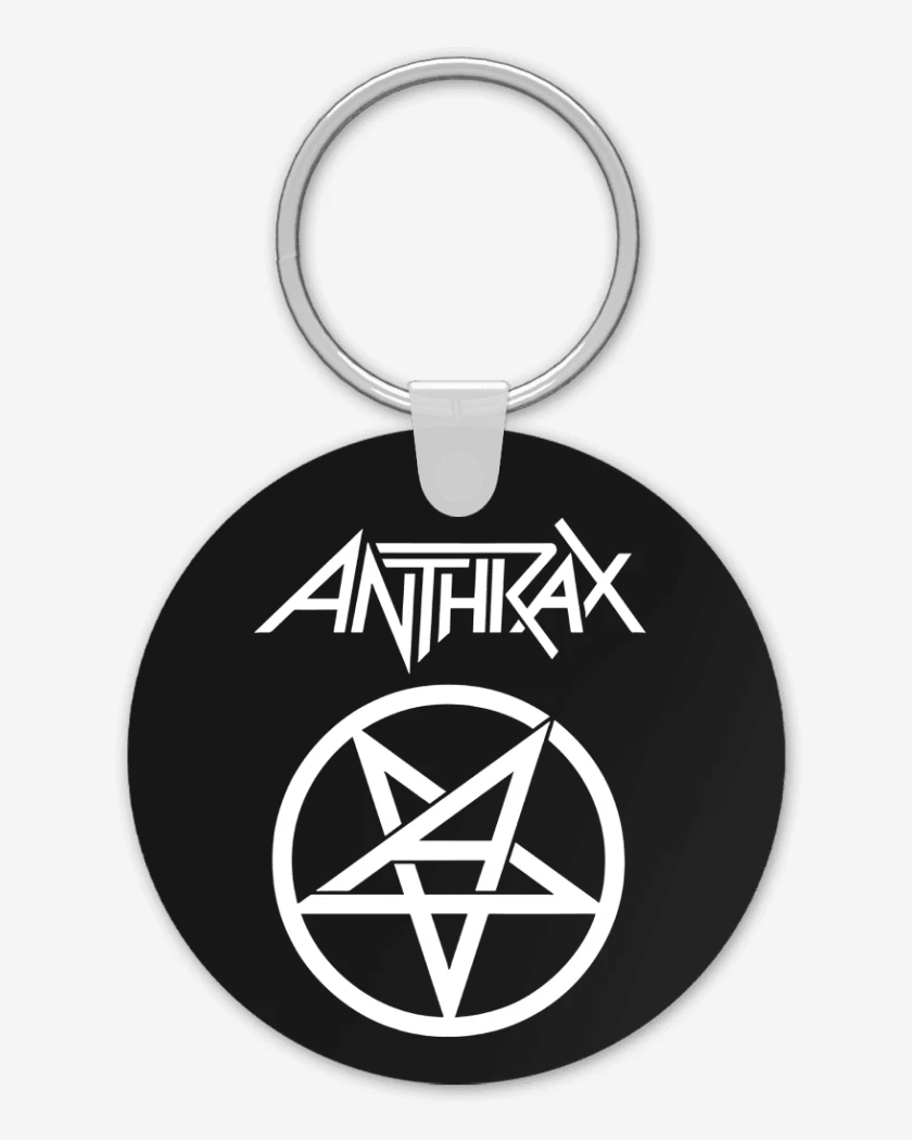 Llavero Anthrax Logo