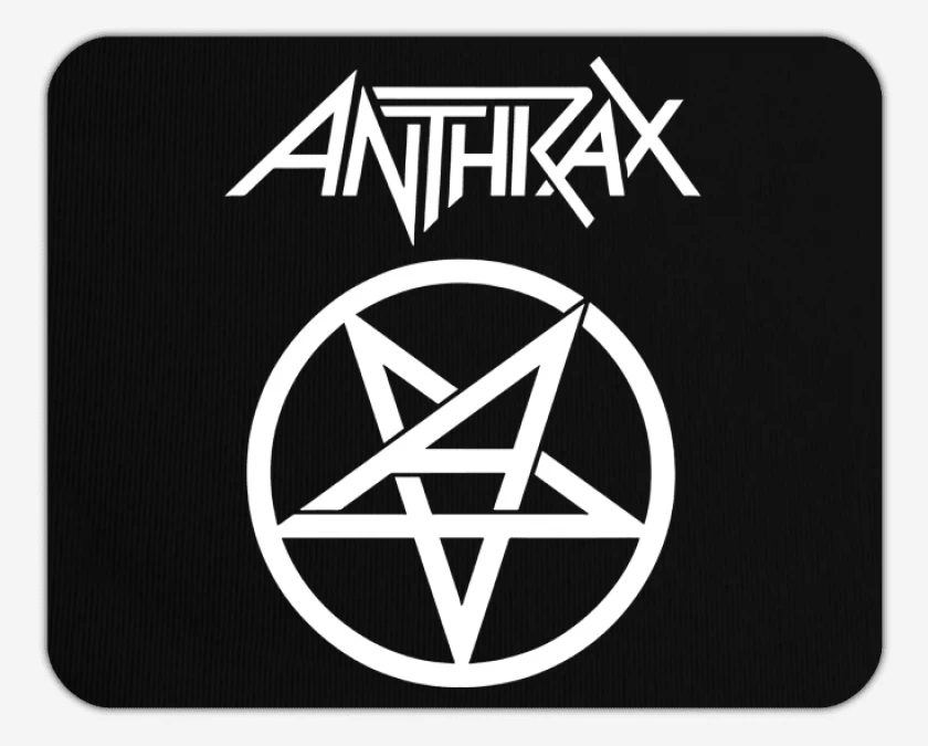 Mousepad Anthrax Logo