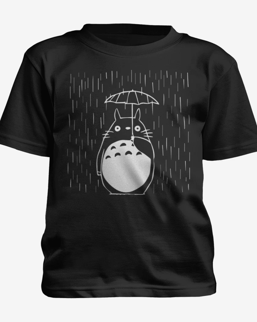 Polera de niño Negro de Totoro