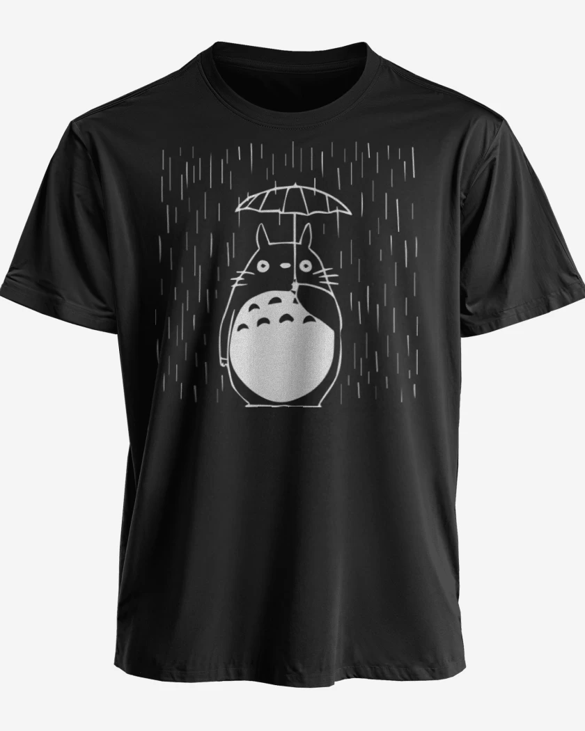 Polera premium Negro de Totoro