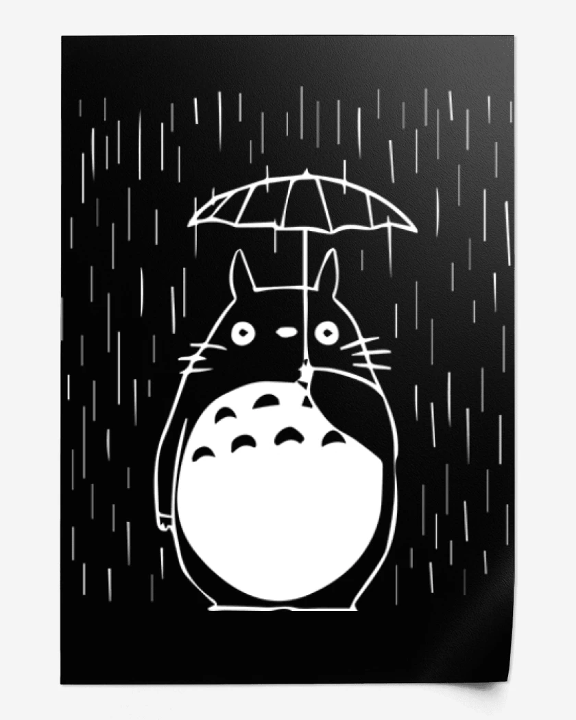Print Totoro