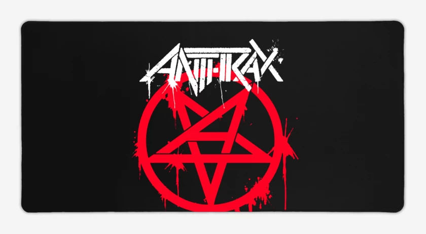 Mouse pad Gamer Anthrax Logo v2