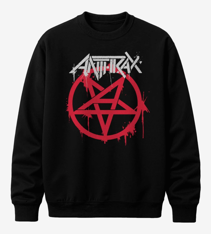 Poleron polo Anthrax Logo v2