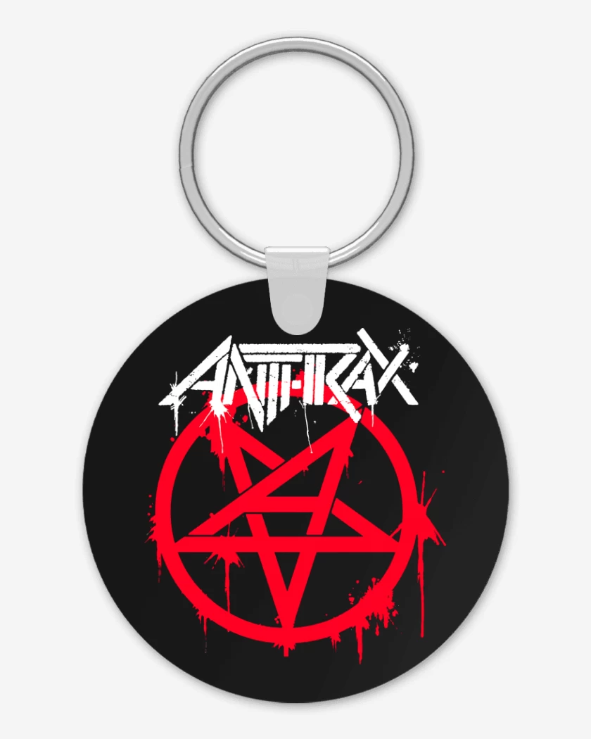 Llavero Anthrax Logo v2