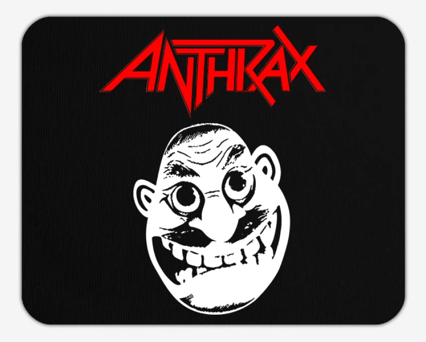 Mousepad Anthrax Not Man