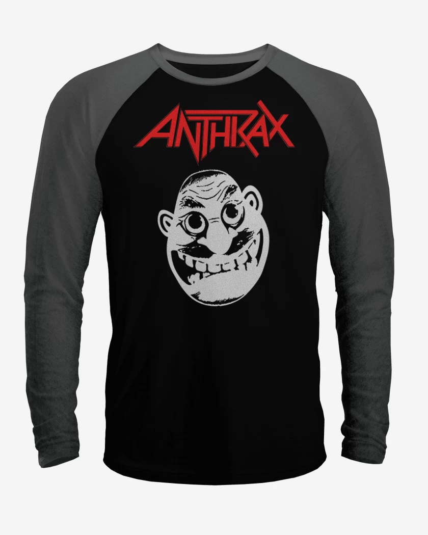 Polera Raglan Anthrax Not Man