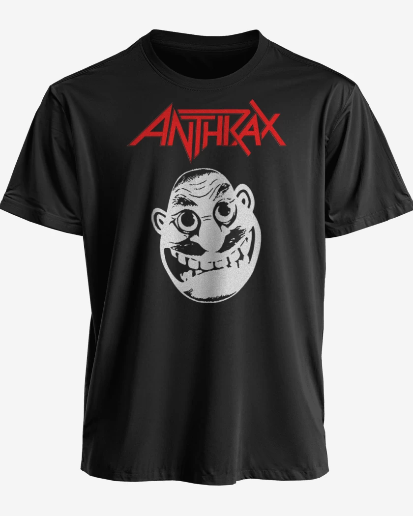 Polera premium Negro de Anthrax Not Man