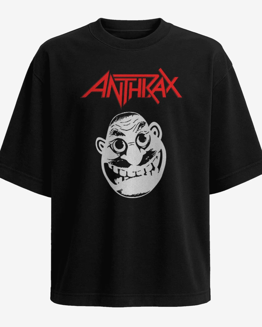 Polera Oversize Anthrax Not Man