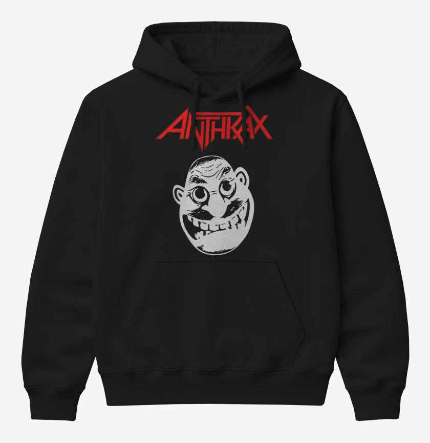 Poleron Canguro básico Anthrax Not Man