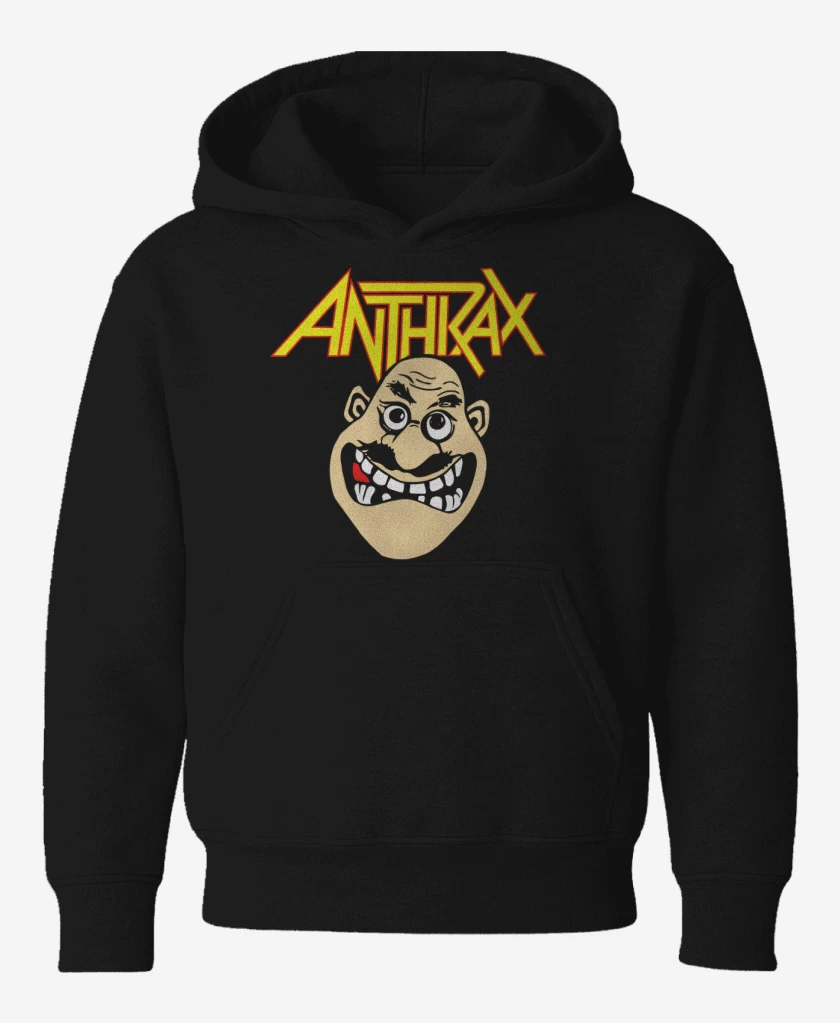Poleron de niño Negro de Anthrax Notman