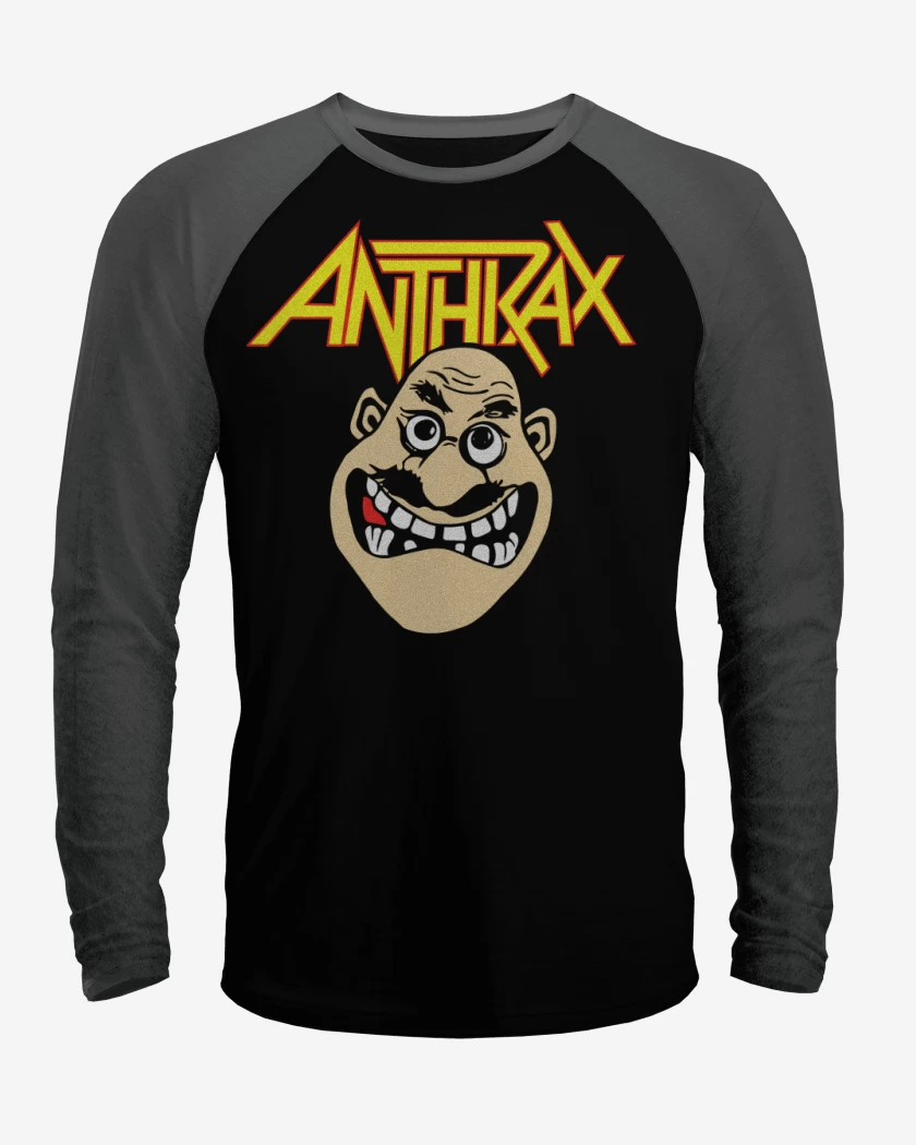 Polera Raglan Anthrax Notman