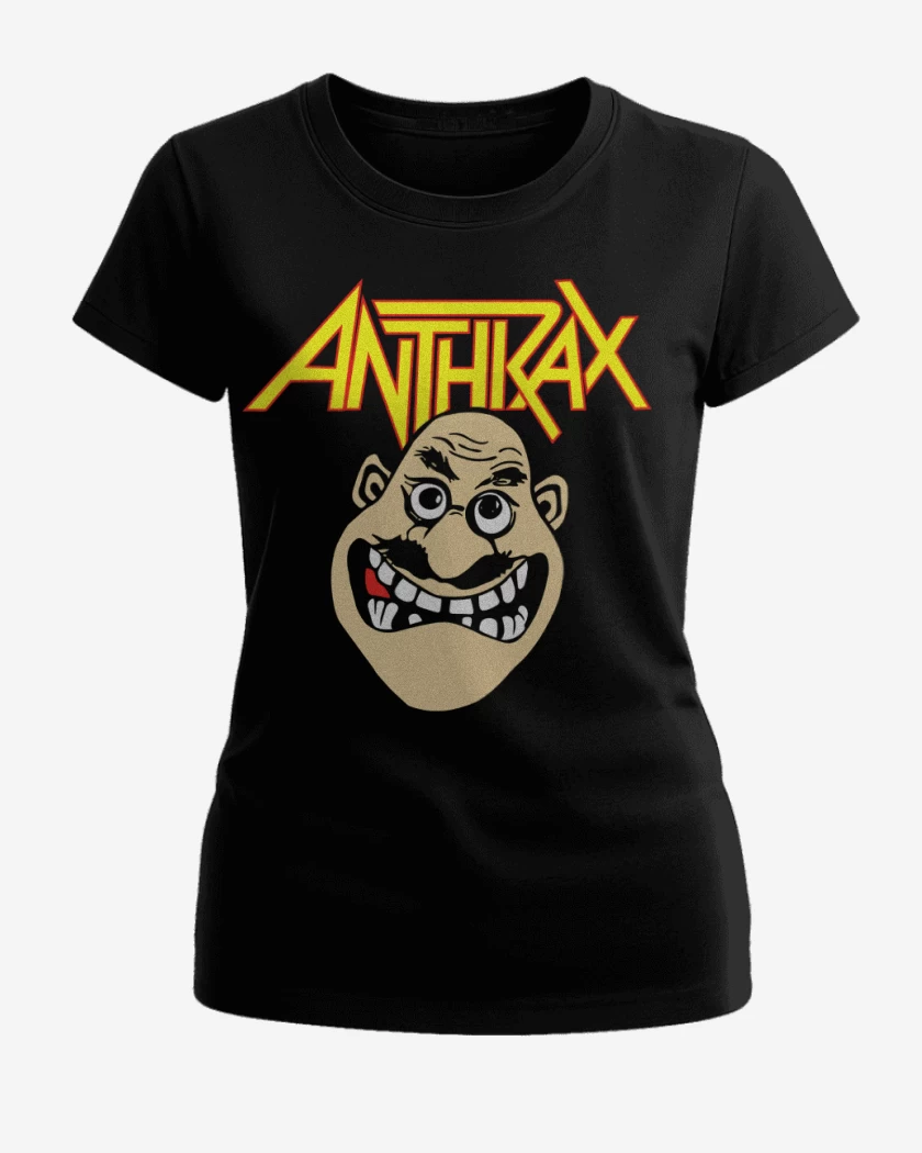 Polera de Mujer Negro de Anthrax Notman