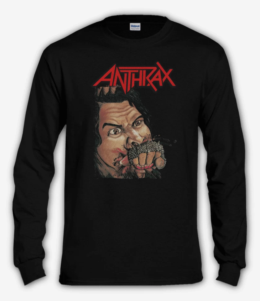 Polera manga larga Anthrax Fistful of Metal