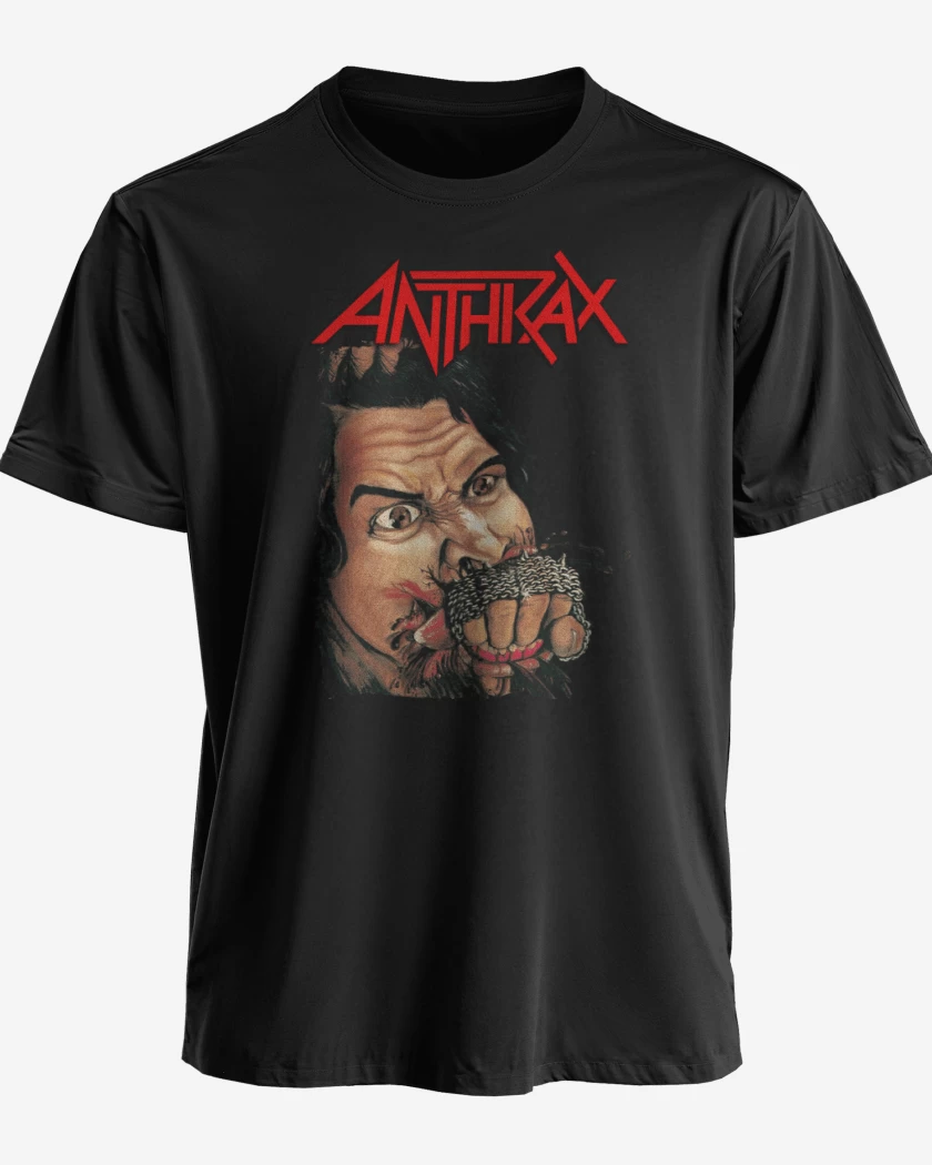 Polera Anthrax Fistful of Metal