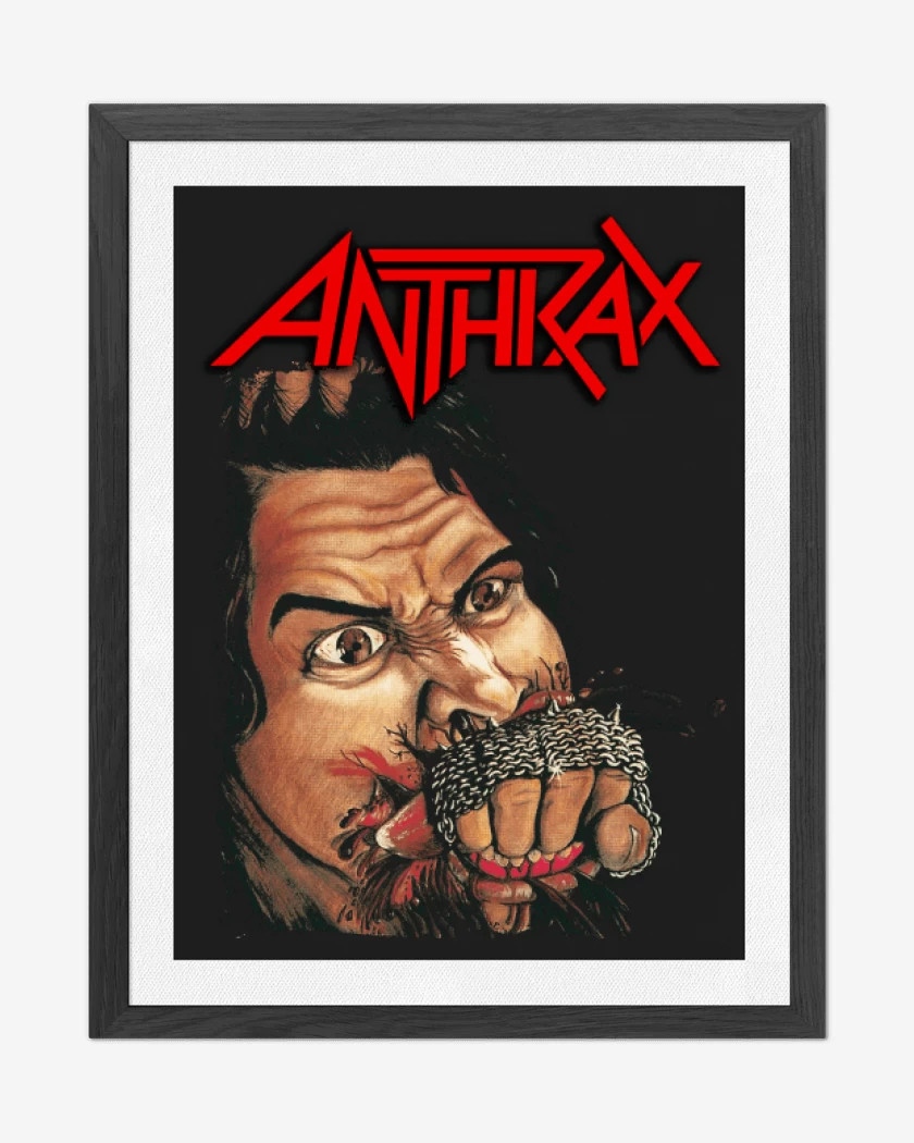 Cuadro decorativo Anthrax Fistful of Metal