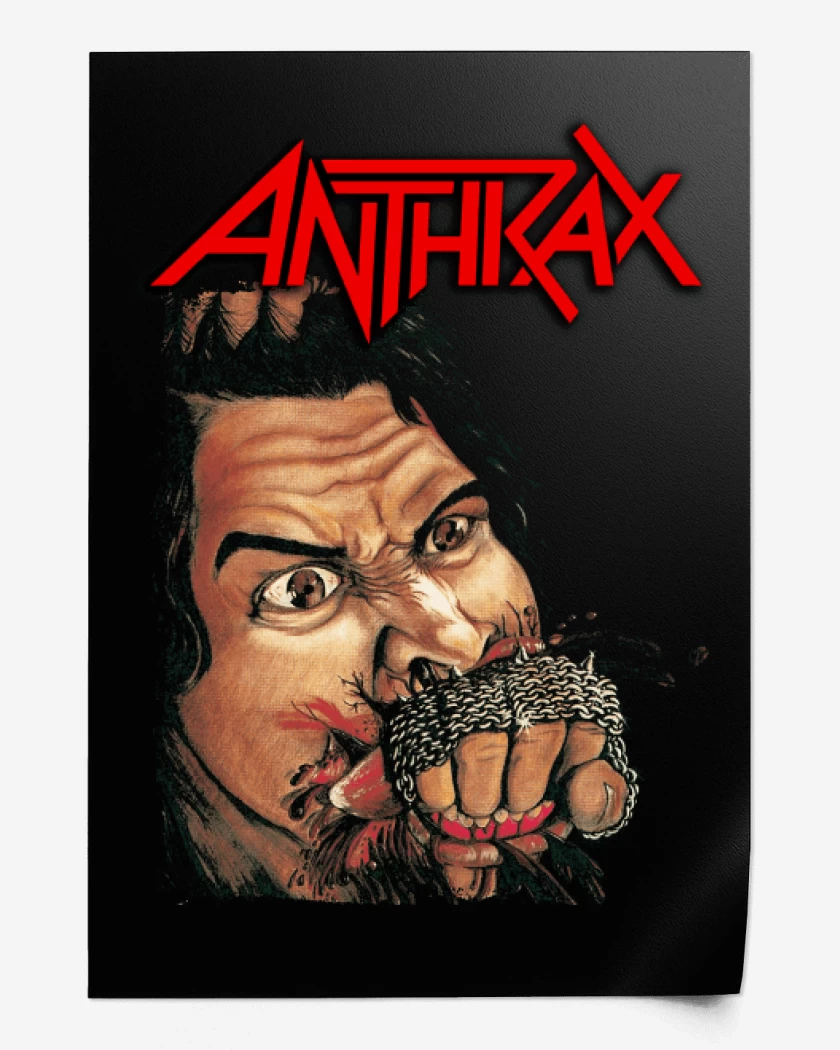 Print Anthrax Fistful of Metal