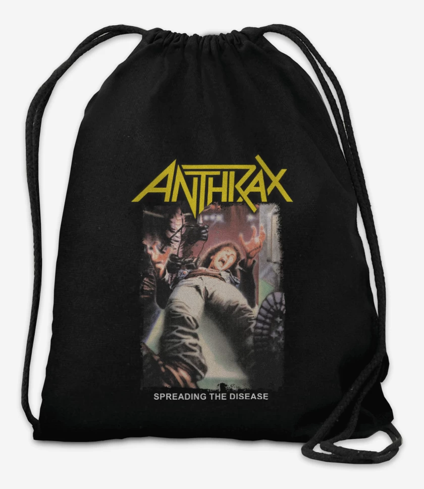 Mochila Negro de Anthrax Spreading the Disease 