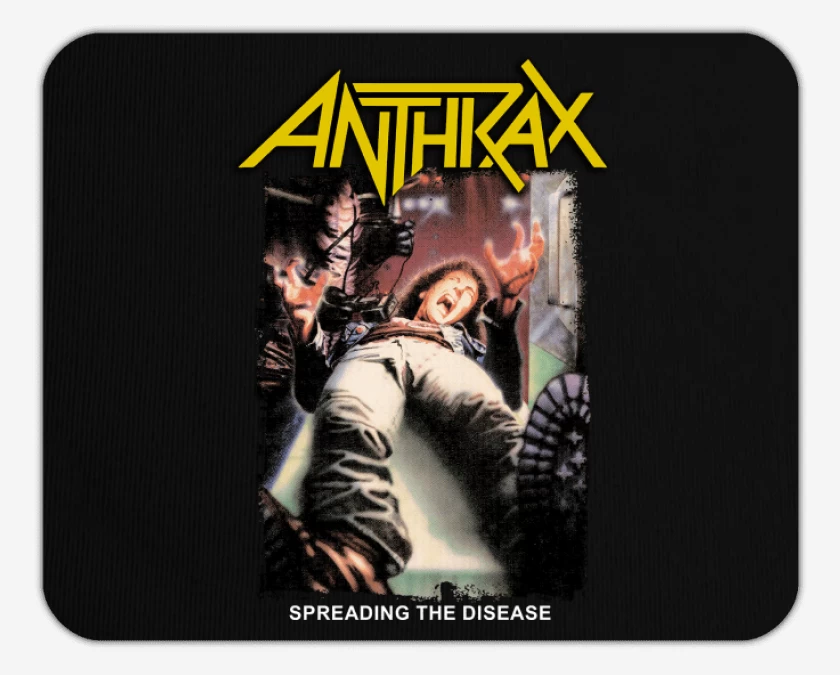 Mousepad Anthrax Spreading the Disease 