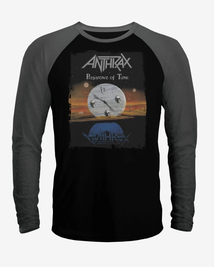 Polera Raglan Anthrax Persistence of Time 