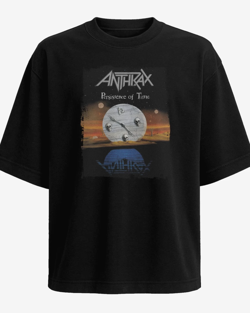 Polera Oversize Anthrax Persistence of Time 