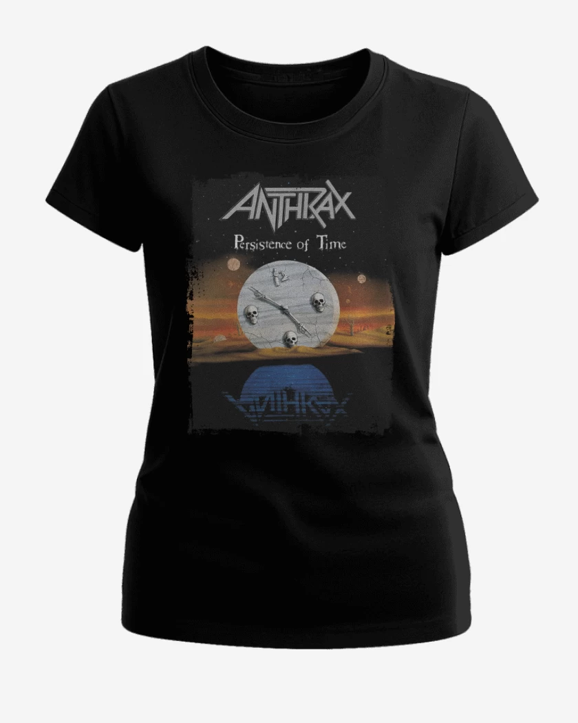 Polera de Mujer Anthrax Persistence of Time 
