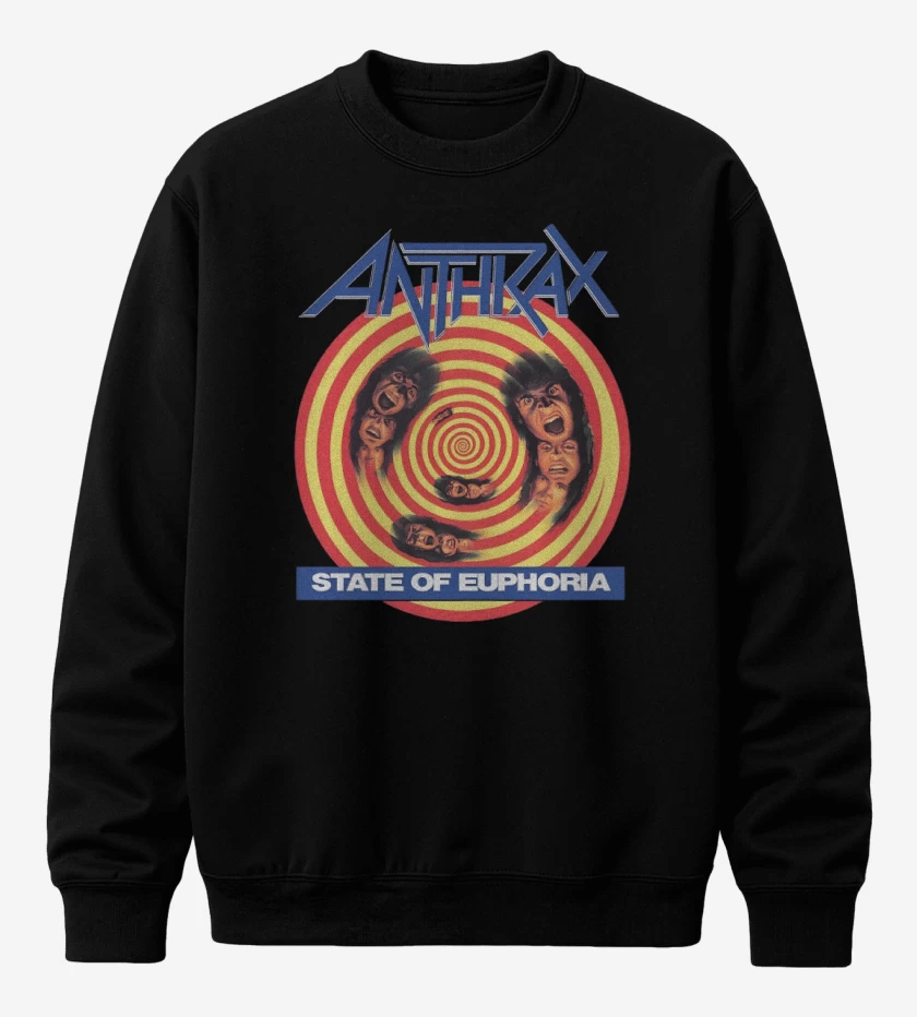 Poleron polo Anthrax State of Euphoria