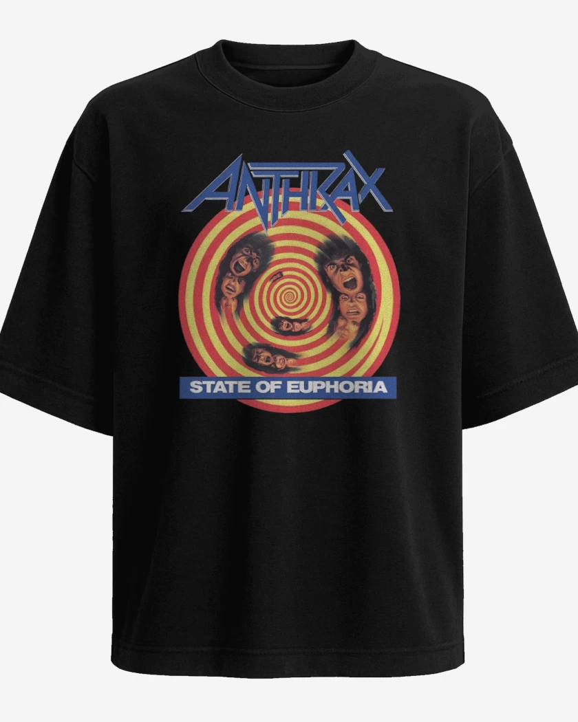 Polera Oversize Anthrax State of Euphoria