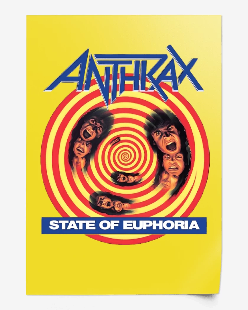 Print Anthrax State of Euphoria