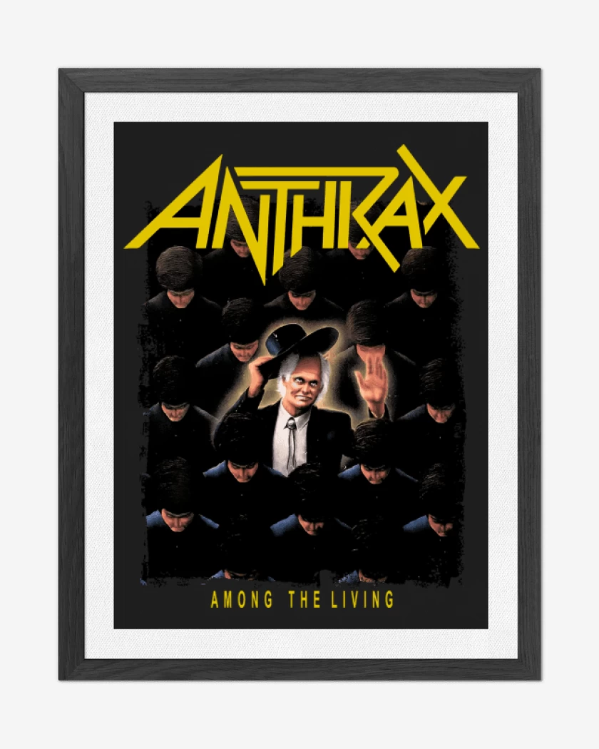 Cuadro decorativo Anthrax Among The Living Album
