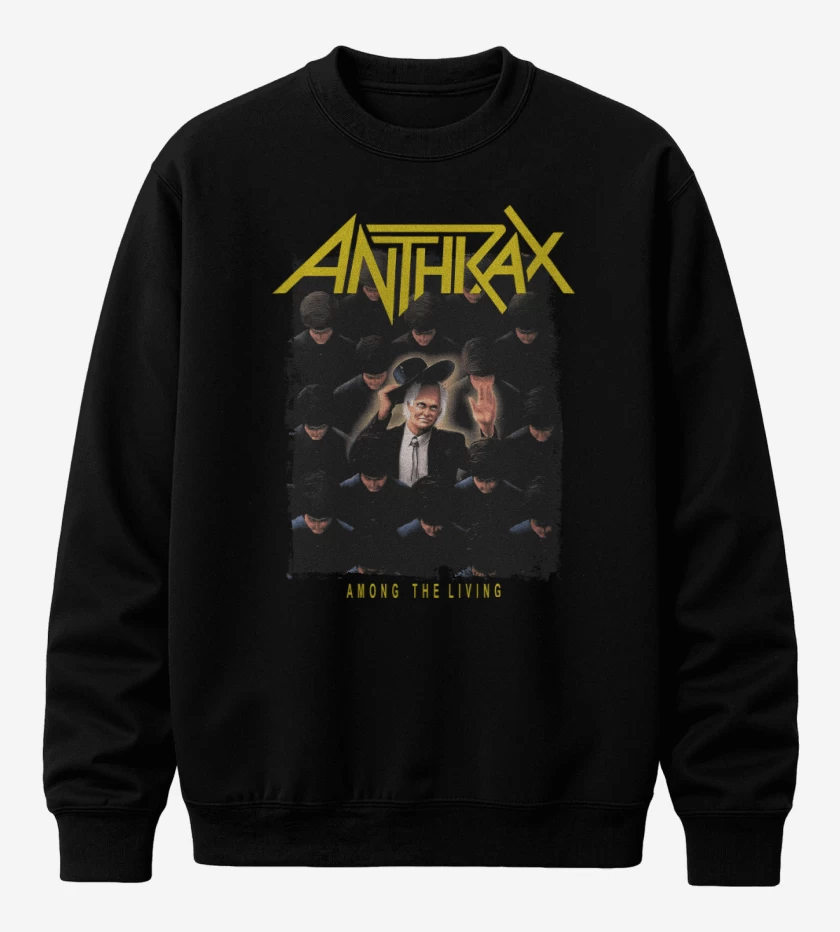Poleron polo Anthrax Among The Living Album