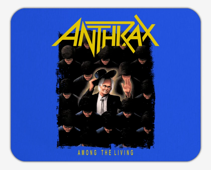 Mousepad Anthrax Among The Living Album