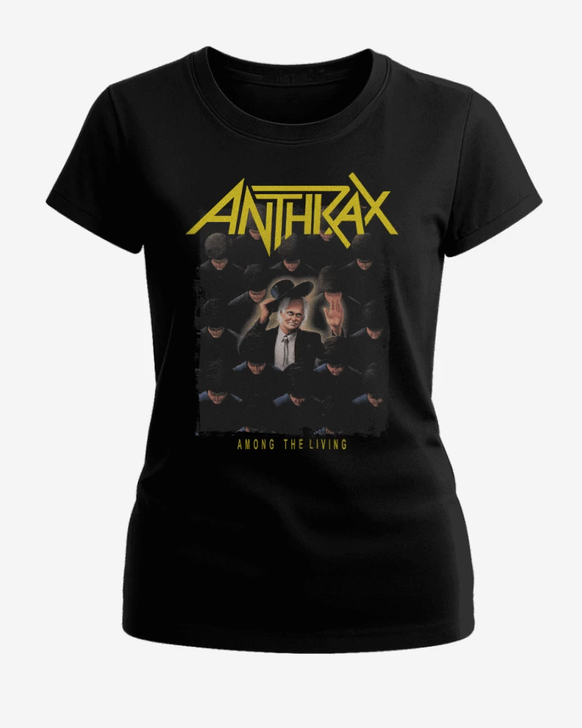 Polera de Mujer Anthrax Among The Living Album