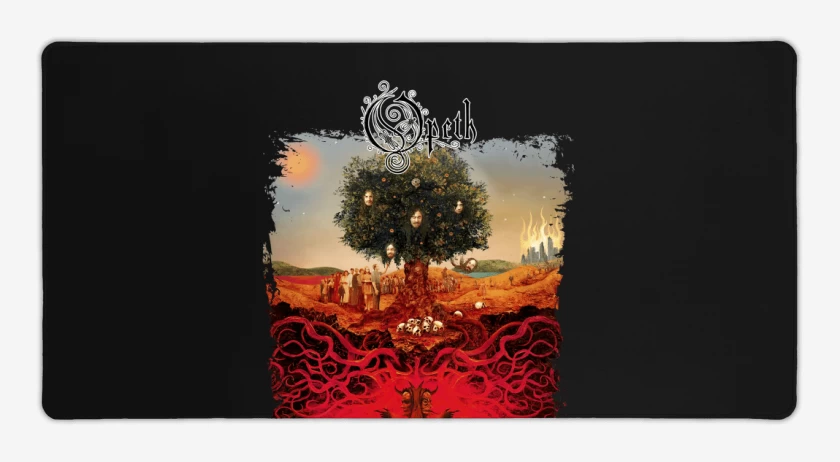 Mouse pad Gamer Negro de Heritage