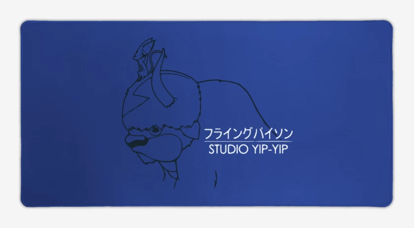 Mouse pad Gamer Azul Rey de Avatar 1