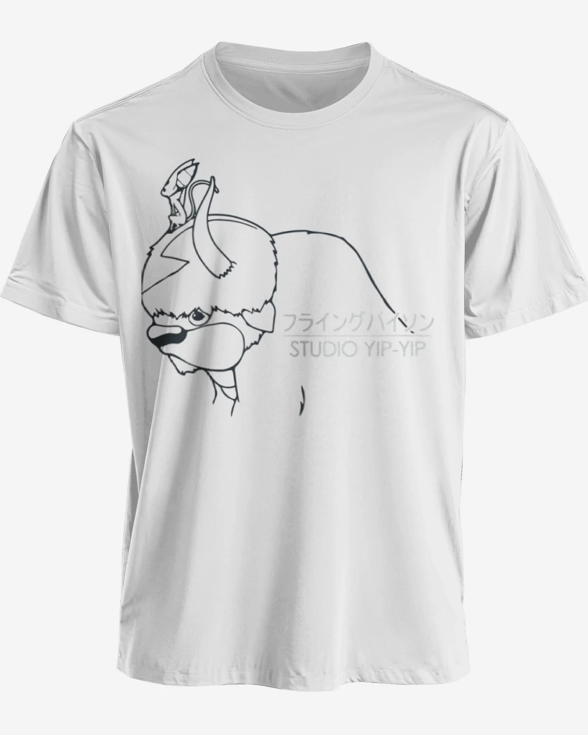 Polera premium Blanco de Avatar 1