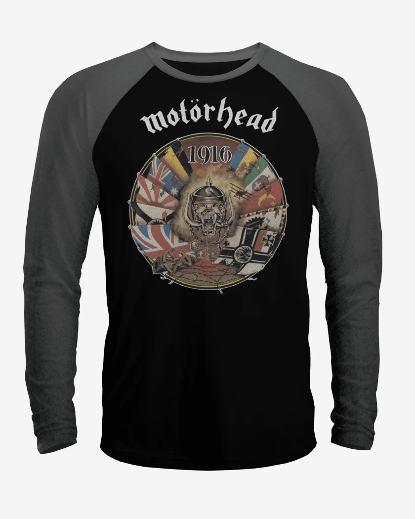Polera Raglan Motorhead 1916