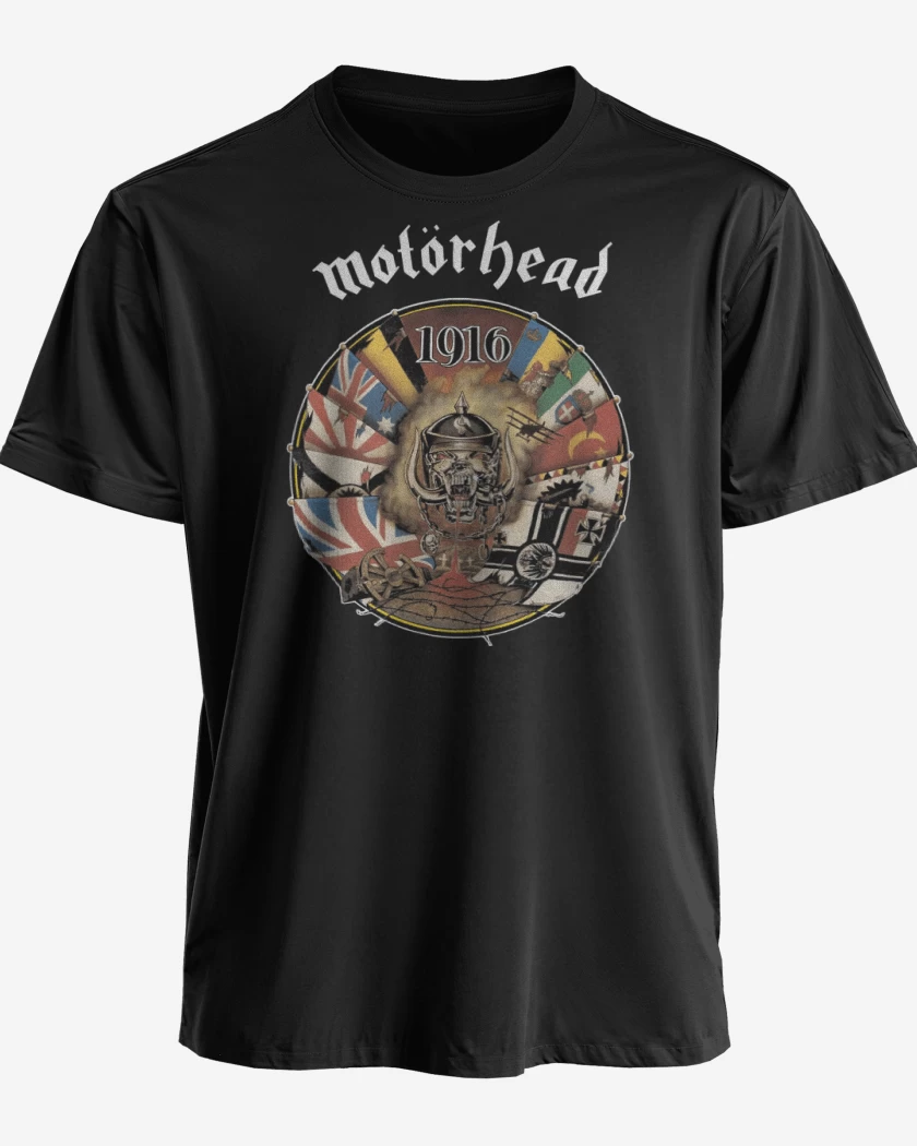 Polera premium Negro de Motorhead 1916