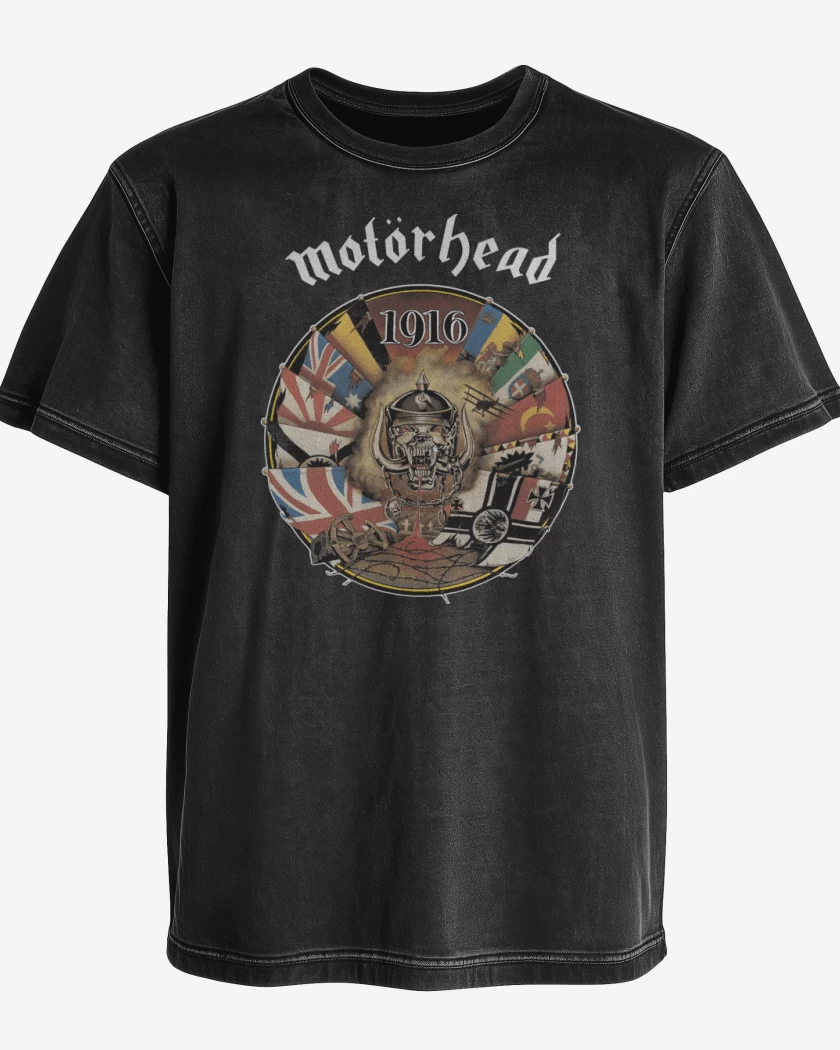 Polera desgastada Motorhead 1916