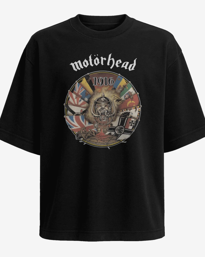 Polera Oversize Motorhead 1916