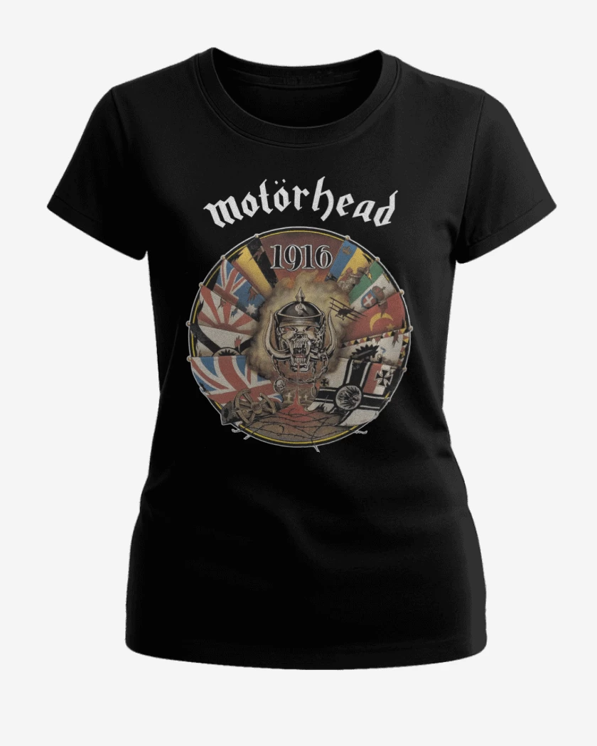 Polera de Mujer Negro de Motorhead 1916