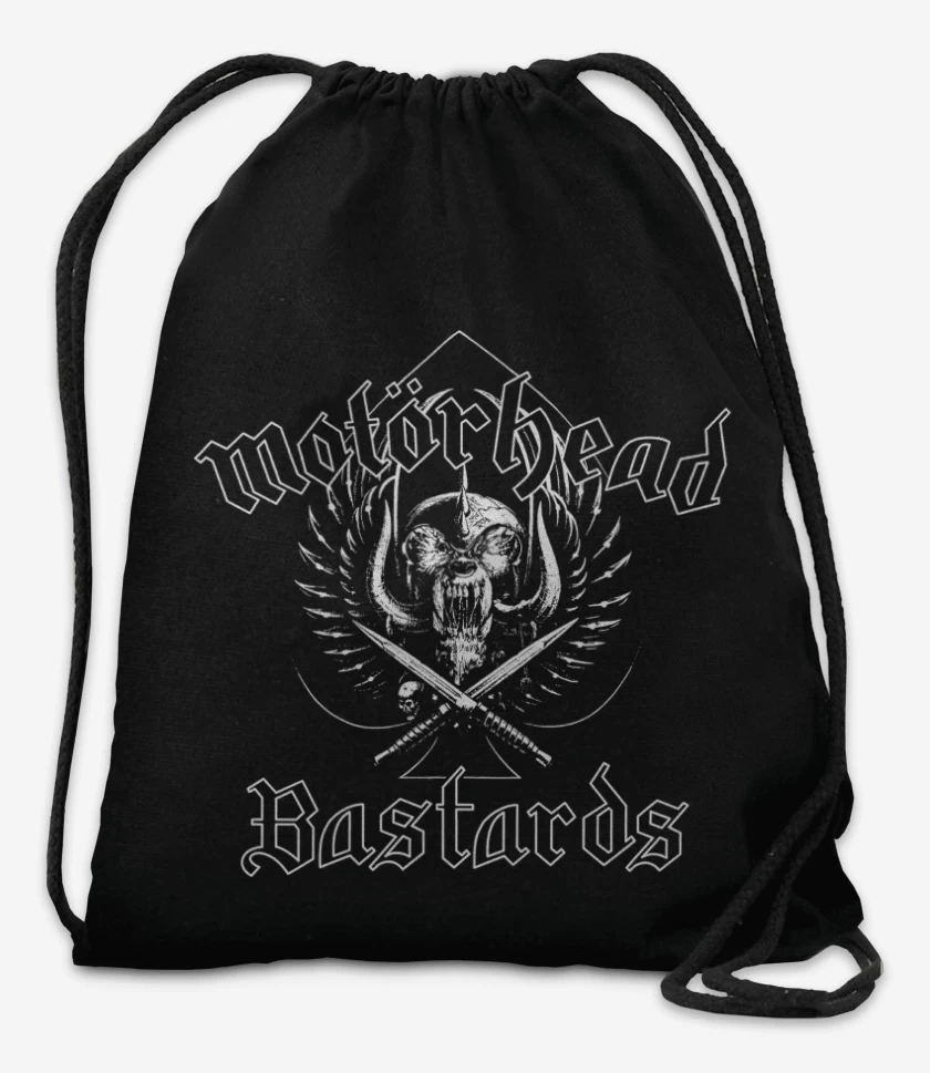 Mochila Negro de Motorhead Bastards