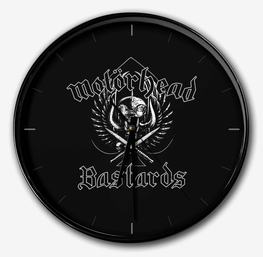 Reloj Negro de Motorhead Bastards