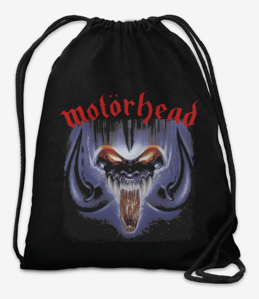 Mochila Negro de Motorhead Rock n Roll
